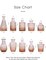Set of 10 - Amber Glass Bud Vase - Small for Flowers, Bud - in Bulk, Cute Mini Vintage Vases for Centerpieces, Wedding Decorations, Table Decor(Pink Orange)